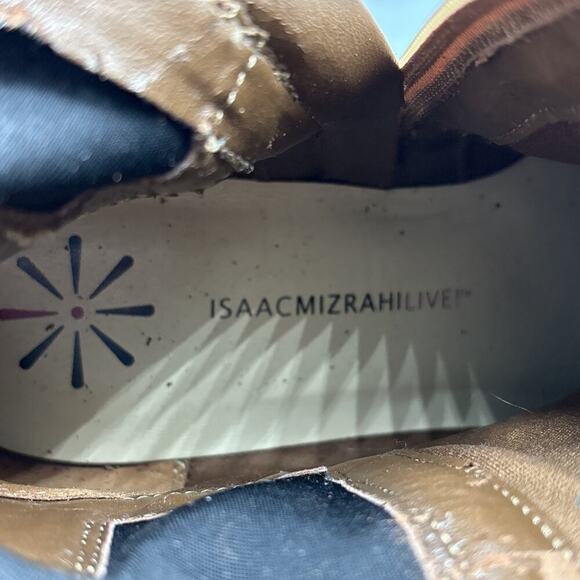 Isaac Mizrahi Live Women’s Brown Suede Side‑Zip Buckle Ankle Booties US 8.5 W - Picture 11 of 14